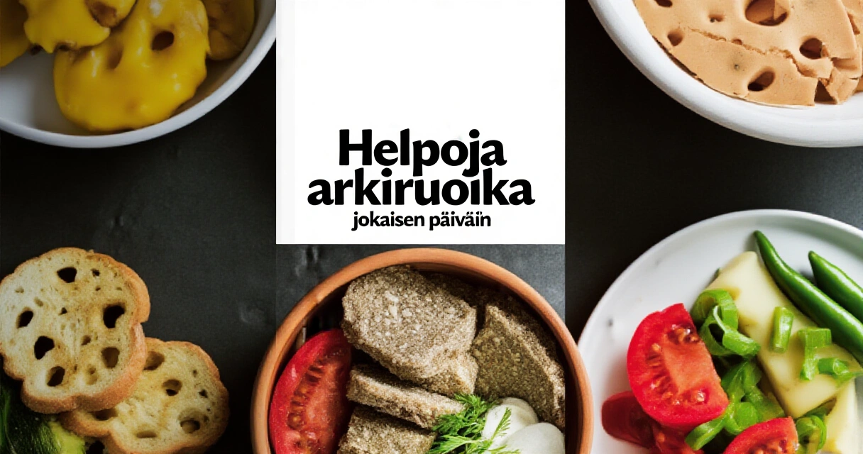Helppoja arkiruokia jokaiseen päivään