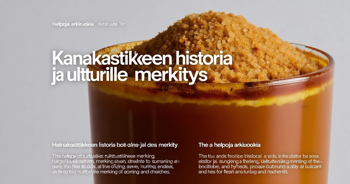 Kanakastikkeen historia ja kulttuurinen merkitys