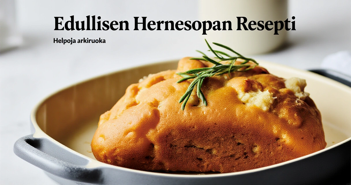 Edullisen Hernesopan Resepti