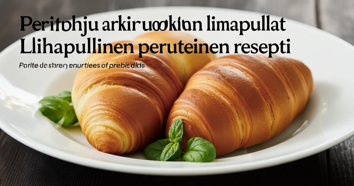 Lihapullien perinteinen resepti