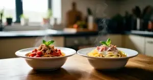 Kinkkupasta vs tonnikalapasta – kumpi voittaa nopean arkiruoan?