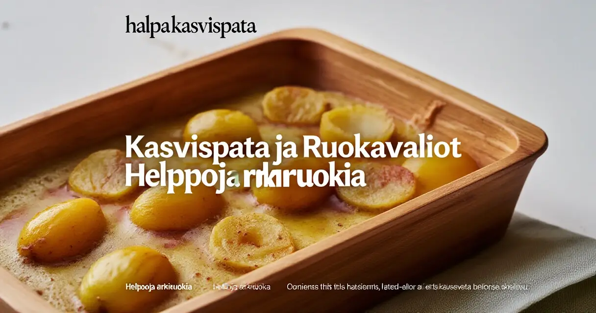 Kasvispata ja Ruokavaliot