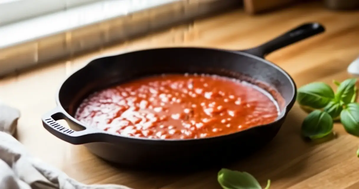 Perusohje toimivaan tomaattipohjaiseen pastakastikkeeseen